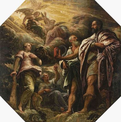 Tintoretto - Alegoria moralității lucrurilor pământești (sursa)